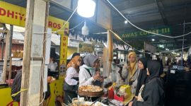 Dinas Kesehatan (Dinkes) Kabupaten Wonosobo melaksanakan pemantauan keamanan pangan di sejumlah pujasera dan pasar tradisional, (10/3/2025).