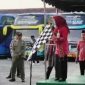 Ilustrasi pemberangkatan mudik gratis.