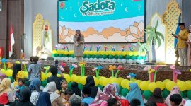 Sekitar 1.015 anak usia 4-12 tahun ikuti acara SADORA yang digelar Mc.Donald's di Balaikota Semarang, Kamis (20/3).