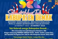 Hari Jadi Kabupaten Demak Diperingati Sederhana.