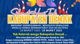 Hari Jadi Kabupaten Demak Diperingati Sederhana.