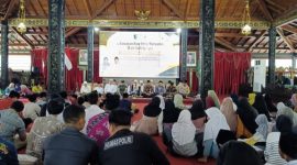 Selamatan dan Do'a Bersama Hari Jadi ke-522 Kabupaten Demak di Pendopo Satya Bhakti Praja pada Kamis (27/3/25).