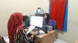 Ilustrasi pelayanan di Dinas Kependudukan dan Pencatatan Sipil (Dindukcapil) Kabupaten Rembang.