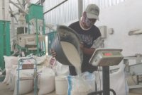 Rice milling unit yang dikelola Koperasi Produsen Gatos Bumi Jawi, menerapkan teknologi pengeringan gabah vertical dryer.