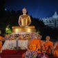Perayaan Hari Raya Waisak 2569 BE  di Candi Borobudur, Senin (12/5/2025).