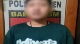 MR (22) warga Kabupaten Kudus nekat membacok orang tua pacarnya,  lantaran pacarnya di jodohkan dengan pria lain.