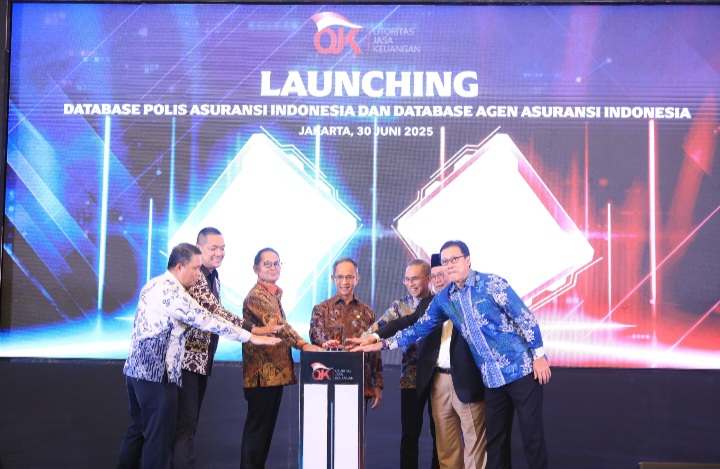 OJK Luncurkan Database Agen Asuransi Indonesia dan Polis Asuransi Indonesia, Senin (30/6/2025).
