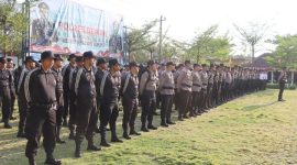 Sebanyak 108 Bintara Remaja Polres Demak Ikuti Pembinaan Tradisi dan Pembaretan di Lapangan Wicaksana Laghawa, Rabu (30/7/2025).