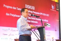Kepala Eksekutif Pengawas Perbankan OJK, Dian Ediana Rae, dalam Diskusi Perkembangan dan Tantangan Roadmap Penguatan BPD Tahun 2024-2027 yang diadakan oleh Asosiasi Perbankan Daerah (ASBANDA) di Yogyakarta, Kamis (21/8). 
