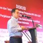 Kepala Eksekutif Pengawas Perbankan OJK, Dian Ediana Rae, dalam Diskusi Perkembangan dan Tantangan Roadmap Penguatan BPD Tahun 2024-2027 yang diadakan oleh Asosiasi Perbankan Daerah (ASBANDA) di Yogyakarta, Kamis (21/8). 
