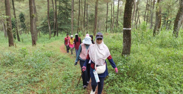 Jalur Trekking Obyek Wisata Jurang Jero, Magelang.