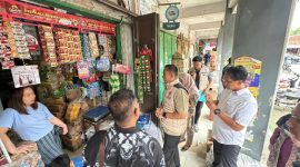 Satgas Pangan Bareskrim Polri melakukan pengecekan harga beras di sejumlah titik di Kabupaten Purbalingga, Kamis (23/10/2025) siang.