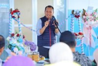 Bupati Kudus, Sam’ani Intakoris meresmikan Satuan Pelayanan Pemenuhan Gizi (SPPG) Prambatan Kidul, Sabtu (8/11/2025).