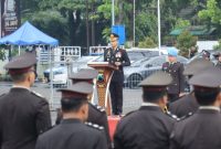 Kapolres Purbalingga Pimpin Upacara Hari Pahlawan, di halaman Satpas Purbalingga, Senin (10/11/2025).
