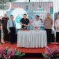 Peringatan Hari Kesehatan Nasional (HKN) ke-61 Kabupaten Wonosobo,  berlangsung sederhana penuh makna, ditandai dengan pemotongan tumpeng pleh Kepala Dinas Kesehatan Kabupaten Wonosobo, Jaelan.