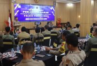 Wakapolres Purbalingga, Kompol Agus Amjat Purnomo membuka workshop PGOT di Aula Wicaksana Laghawa, Mapolres Purbalingga, Selasa (25/11/2025).