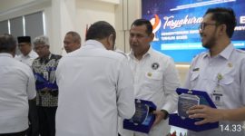 Kepala BNN Provinsi Jawa Tengah, Brigjen Pol. Agus Rohmat, menerima Penghargaan Mitra Strategis Kemenimipas 2025.
