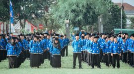 Sebanyak 1.917 tenaga honorer di lingkungan Pemerintah Kabupaten (Pemkab) Wonosobo menerima SK PPPK Paruh Waktu, pada Peringati Hari Korpri di Alun-alun Wonosobo, Senin (1/12/2025).
