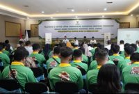 Puluhan Mustahik Produktif Binaan BNNP Jawa Tengah, mengikuti belatihan Barista yang diselenggarakan oleh BNNP Jateng bersama Badan Amil Zakat Nasional (BAZNAS) Provinsi Jawa Tengah, Senin (15/12).