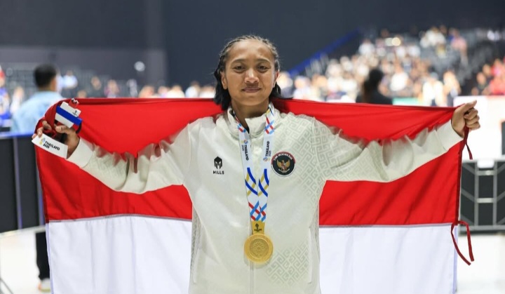 Dwi Ani Retno Wulan, Atlet Asal Rembang Sukses Sabet Medali Emas  MMA di SEA Games 2025