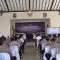 Sebanyak 269 Anggota Polres Demak mengikuti  Latihan Pra Operasi (Latpra Ops) Lilin Candi 2025 di Pendopo Parama Satwika, Kamis (18/12/2025).