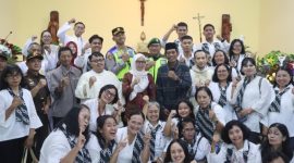 Forkopimda Demak Sambangi Gereja, 
Rabu (24/12/2025) malam.
