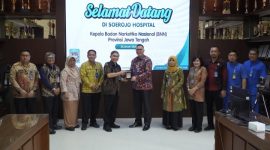Kepala BNN Jateng, Toton Rasyid, mengunjungi RSJ Prof. Dr. Soerojo Magelang, Selasa (20/1/2026).