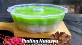 Puding produk Natasya.