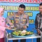 Kapolres Demak, AKBP Arrizal Samelino Gandasaputra, meresmikan Dapur Satuan Pelayanan Pemenuhan Gizi (SPPG) Polres Demak 2 yang berlokasi di Desa Karangsono, Kecamatan Mranggen, Kabupaten Demak, Jumat (23/1/2026).
