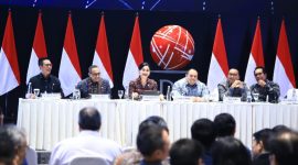 Dialog Pasar Modal di Main Hall Bursa Efek Indonesia, Jakarta, Minggu (1/2/2026).