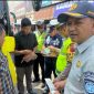 Anggota Satlantas Polres Demak bersama petugas Jasa Raharja dan Dinas Perhubungan Kabupaten Demak menggelar inspeksi keselamatan kendaraan atau ramp check di Terminal Wisata Kadilangu, Kabupaten Demak, Rabu (4/2/2026). 