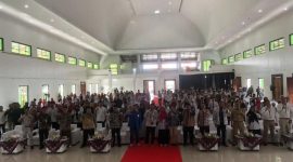 Sosialisasi Literasi Keuangan Negara untuk Pendidikan Berintegritas dan Berkelanjutan, oleh Persatuan Guru Seluruh Indonesia (PGSI) Kabupaten Demak bersama BPK RI, di Gedung IPHI Demak, Selasa (3/2/26).