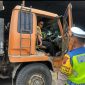 Anggota Satlantas Polres Demak melaksanakan sosialisasi Operasi Keselamatan Candi Tahun 2026 di
PT Nurcahya Jaya Mandiri (NJM) Demak, Minggu (8/2).