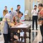 Sebanyak 58 Organisasi Bantuan Hukum Tandatangani Kontrak dengan Kemenkum Jateng.
