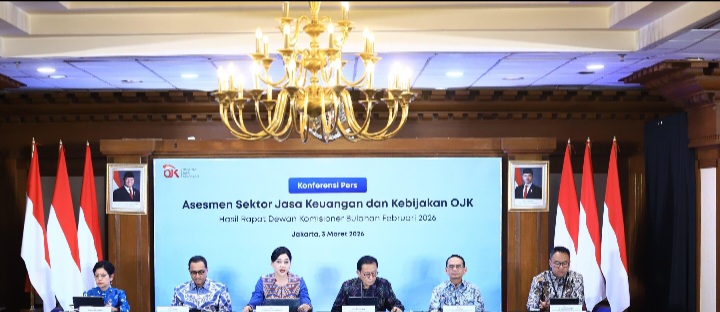 Rapat Dewan Komisioner Bulanan Otoritas Jasa Keuangan (OJK), Rabu (25/2/2026).