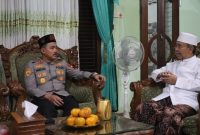 Kapolres Demak AKBP, Samel silaturahmi dengan Ketua MUI Kabupaten Demak, KH. Abdullah Arief Cholil serta Ketua PCNU Kabupaten Demak, KH. Muhammad Aminudin, Selasa (17/3/2026).