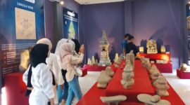 Libur Lebaran, Museum Daerah Wonosobo Ramai Dikunjungi Wisatawan.
