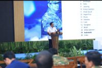 Menteri Kesehatan (Menkes) RI, Budi Gunadi Sadikin, hadir sebagai narasumber dalam rangkaian Kursus Pemantapan Pimpinan Daerah (KPPD) bagi Ketua DPRD seluruh Indonesia di Akademi Militer Magelang, Sabtu (18/4).