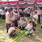 Ratusan Pramuka Siaga se-Kwartir Cabang Rembang mengikuti kegiatan Pesta Siaga yang digelar di Bumi Perkemahan (Buper) Karangsari Park, Desa Sudo, Kecamatan Sulang, Kabupaten Rembang, Kamis (23/4/2026).