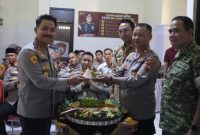 Peresmian gedung baru Sentra Pelayanan Kepolisian Terpadu (SPKT) Polres Demak, Jumat (24/4/2026).