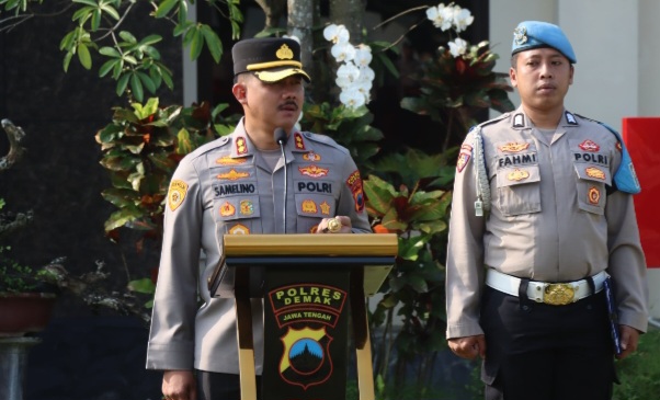 Kapolres Demak, AKBP Samel.