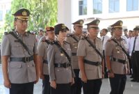 Sejumlah pejabat utama Polres Demak melakukan serah terima jabatan (sertijab) yang digelar di Pendopo Parama Satwika Polres Demak, Kamis (7/5/2026) siang.