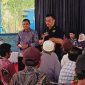 Bupati Rembang, Harno mendampingi Anggota DPR RI Komisi IX, Edy Wuryanto di acara sosialisasi Gerakan Masyarakat Hidup Sehat di Pasar Mbrumbung, Desa Banggi, Kecamatan Kaliori, Sabtu (9/5/2026).