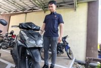 Sepeda motor hasil curian seorang pelaku berinisial JUB (33), warga Kabupaten Blora.