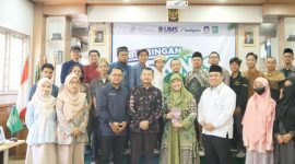 Puluhan dai pilihan dari berbagai wilayah di Indonesia mengikuti bimbingan teknis (bimtek) konten kreator di UMS Surakarta, Minggu (24/5/2026).