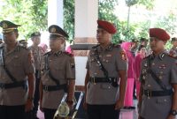 Sertijab Kepala Satuan Reserse Kriminal (Kasatreskrim) Demak dan Kepala Kepolisian Sektor (Kapolsek) Kebonagung Demak, di Pendopo Parama Satwika, Sabtu (30/5/2026).
