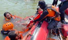 Satu Lagi Pemancing yang tenggelam di Bendung Karet Sungai Kalijajar Demak Berhasil Ditemukan