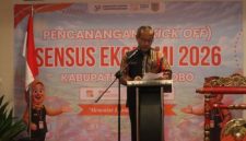 Staf Ahli Bupati Bidang Pemerintahan, Hukum, dan Politik, Yusuf Hariyanto, membuka Pencanangan (Kick Off) Sensus Ekonomi 2026 Kabupaten Wonosobo di Ballroom Front One Harvest Hotel Wonosobo, Kamis (11/6/2026).