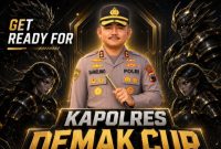 Turnamen Mobile Legends Kapolres Demak Cup 2026.