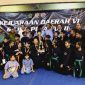 Tim seni beladiri Hapkido Kabupaten Rembang usai menerima medali Kejurda Liga Pelajar tingkat Jawa Tengah, di Universitas Semarang (USM), Minggu (15/6/2026).